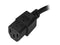 StarTech.com PXTF1016 6 ft Power Cord - Flat NEMA 5-15P to C13 - Computer Power