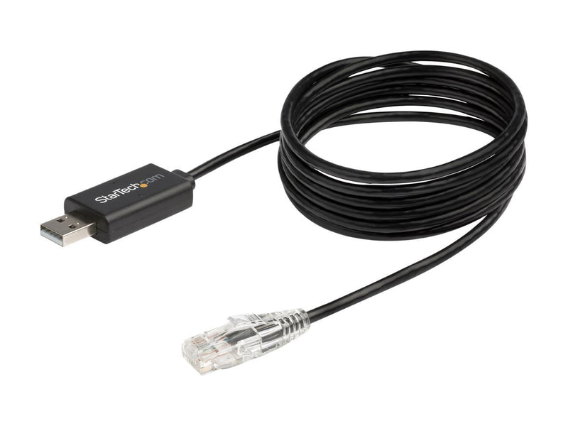 StarTech 6 ft (1.8 m) Cisco USB Console Cable - USB to RJ45 Rollover