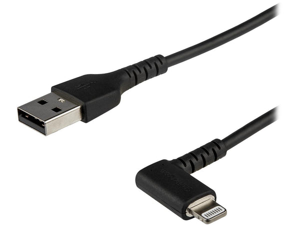 StarTech.com RUSBLTMM1MBR 1m / 3.3ft Angled Lightning to USB Cable - Heavy Duty