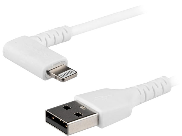 StarTech.com RUSBLTMM2MWR 2m / 6.6ft Angled Lightning to USB Cable - Heavy Duty