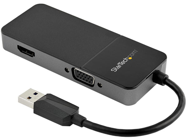 StarTech.com USB32HDVGA USB 3.0 to HDMI VGA Adapter - External 4K 30Hz Video &