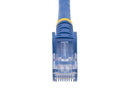 StarTech.com 1 ft. CAT6 Ethernet cable - 10 Pack - ETL Verified - Blue CAT6