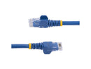 StarTech.com 1 ft. CAT6 Ethernet cable - 10 Pack - ETL Verified - Blue CAT6