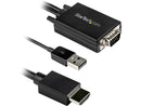 StarTech.com VGA2HDMM10 10ft. (3m) VGA to HDMI Adapter with USB Audio - 1080p