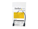 StarTech.com 12 Inch (30cm) Round SATA Cable - Latching Connectors - 6Gbs