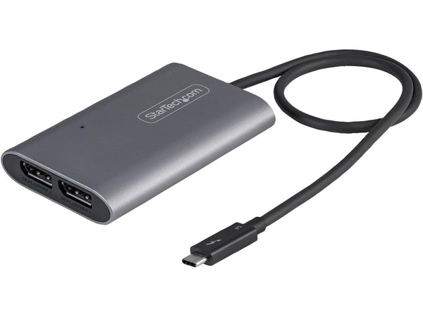 Thunderbolt 3 to Dual DisplayPort Adapter DP 1.4 - Dual 4K 60Hz or Single 8K/5K