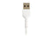 StarTech.com RUSBLTMM30CMW 30cm Durable USB A to Lightning Cable - White USB