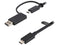 StarTech.com USBCCADP 3ft (1m) USB-C Cable with USB-A Adapter Dongle - Hybrid