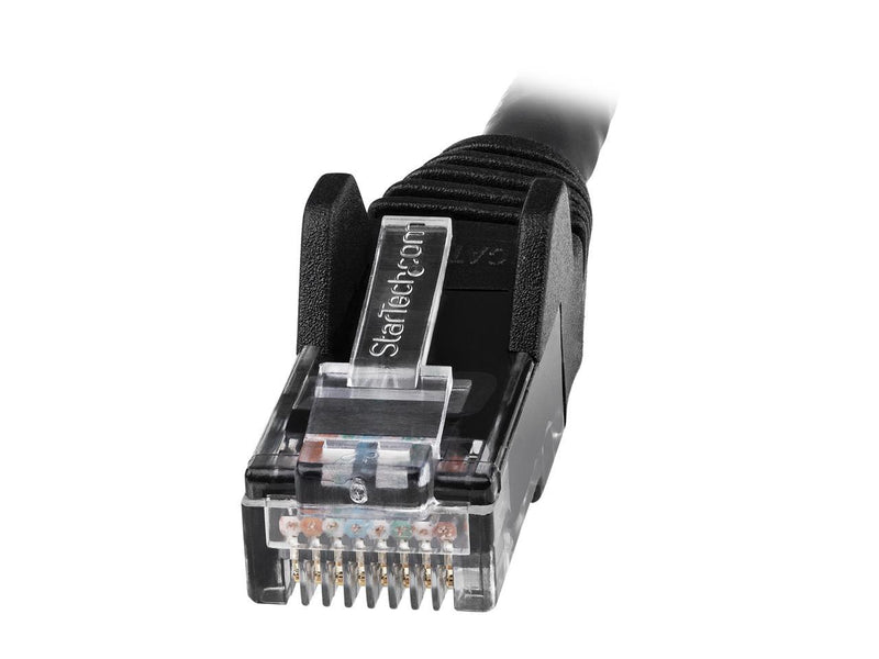 StarTech.com N6LPATCH15BK 15ft (4.6m) CAT6 Ethernet Cable - LSZH (Low Smoke Zero