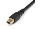 StarTech.com 6ft (2m) VESA Certified Mini DisplayPort to DisplayPort 1.4 Cable -