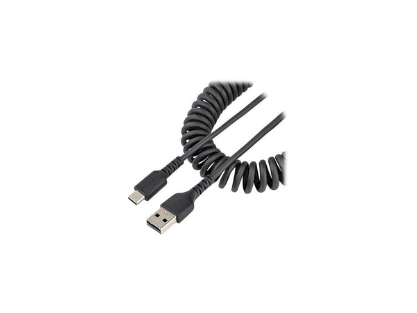 StarTech R2ACC-50C-USB-CABLE USB 20in (50cm) USB A to C Charging Cable, Coiled