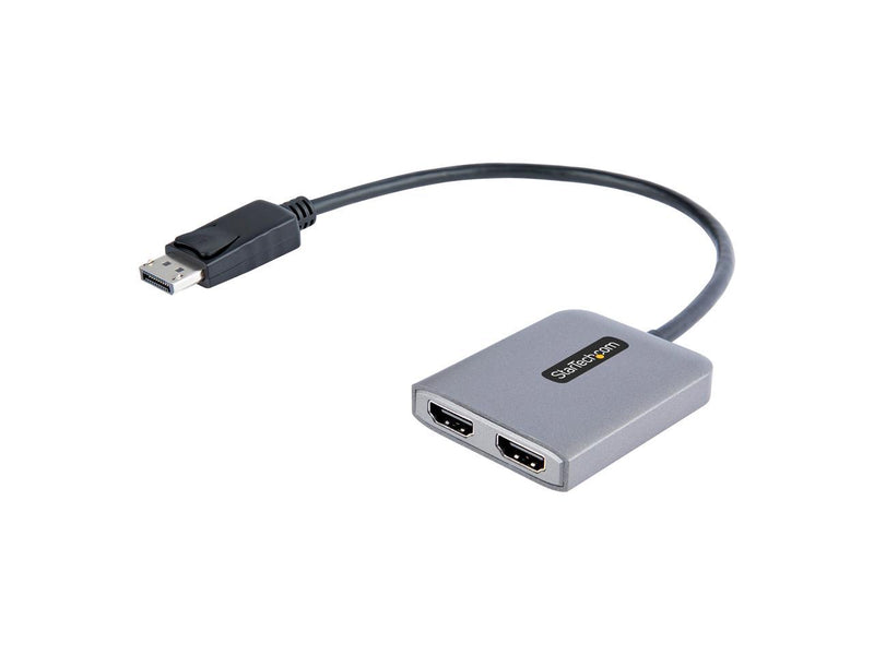 StarTech.com Displayport to Dual HDMI MST HUB - Dual HDMI 4K 60Hz - DisplayPort