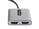 StarTech.com Displayport to Dual HDMI MST HUB - Dual HDMI 4K 60Hz - DisplayPort