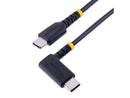 StarTech.com 3ft (1m) USB C Charging Cable Right Angle R2CCR-1M-USB-CABLE