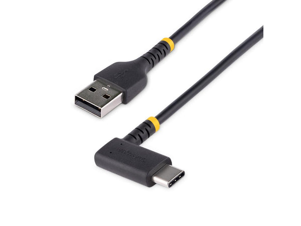 StarTech.com 6in (15cm) USB A to C Charging Cable Right Angle