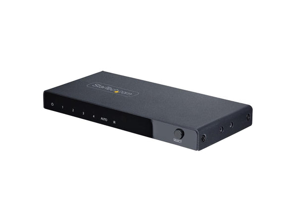 StarTech.com 4-Port 8K HDMI Switch - HDMI 2.1 Switcher 4K 120Hz HDR10+, 8K 60Hz