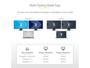 StarTech.com 2-Port DisplayPort MST Hub - Dual 4K 60Hz - DP to 2x DisplayPort