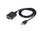 StarTech.com 3ft (1m) USB to Serial Cable with COM Port Retention - DB9 Male