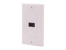 StarTech.com HDMIPLATE Single Outlet Female HDMI® Wall Plate -White