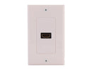StarTech.com HDMIPLATE Single Outlet Female HDMI® Wall Plate -White