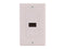StarTech.com HDMIPLATE Single Outlet Female HDMI® Wall Plate -White