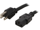 StarTech.com Model PXT101146 6 ft. 14 AWG Computer Power Cord - NEMA5-15P to C13