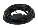 StarTech 25ft (7.6m) Computer Power Cord, NEMA 5-15P to C13, 10A 125V