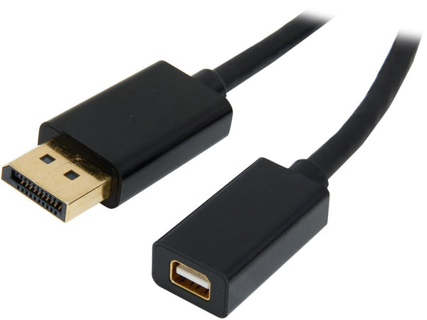 StarTech.com DP2MDPMF3 3 ft. Black Connector A: 1 - DisplayPort (20 pin)