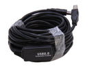 StarTech.com USB2HAB30AC 9m/30ft Active 2.0 USB A to B Cable - M/M - Black