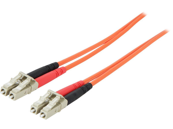 StarTech.com FIBLCLC5 16.4 ft. Multimode 62.5/125 Duplex Fiber Patch Cable LC -