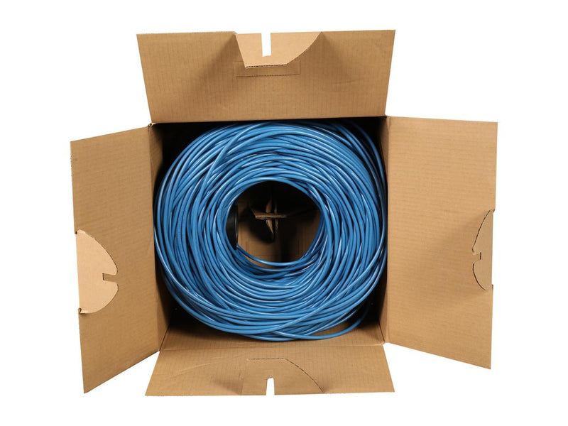 StarTech.com WIRRJ45BLRL 1000 ft Bulk Cat 5e Ethernet Cable - Stranded - Blue -