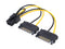 StarTech.com SATPCIEXADAP 6in SATA Power to 6 Pin PCI Express Video Card Power