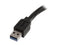 StarTech.com USB3AAEXT10M Black USB 3.0 Active Extension Cable