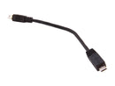 StarTech.com UUSBMUSBMF6 Black Micro USB to Mini USB Adapter Cable