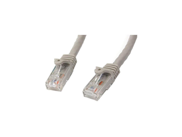 StarTech.com 5 ft Gray Gigabit Snagless RJ45 UTP Cat6 Patch Cable - 5ft Patch