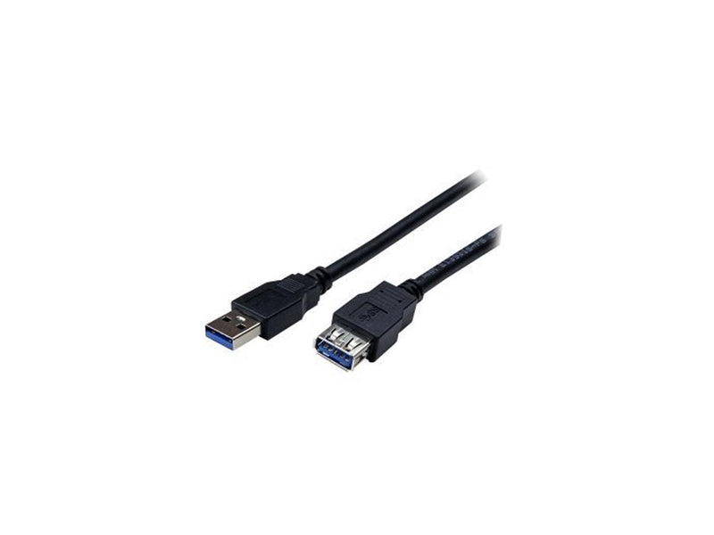 StarTech.com 1m Black SuperSpeed USB 3.0 Extension Cable A to A - M/F