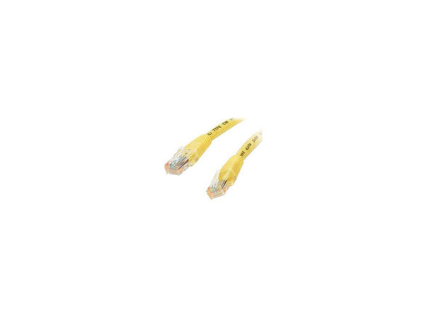 StarTech.com 4 ft Yellow Molded Cat6 UTP Patch Cable - ETL Verified