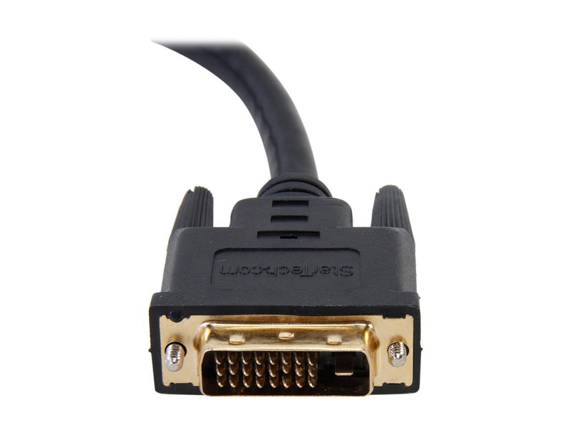 StarTech.com HDDVIFM8IN HDMI to DVI-D Video Cable Adapter - HDMI Female to DVI