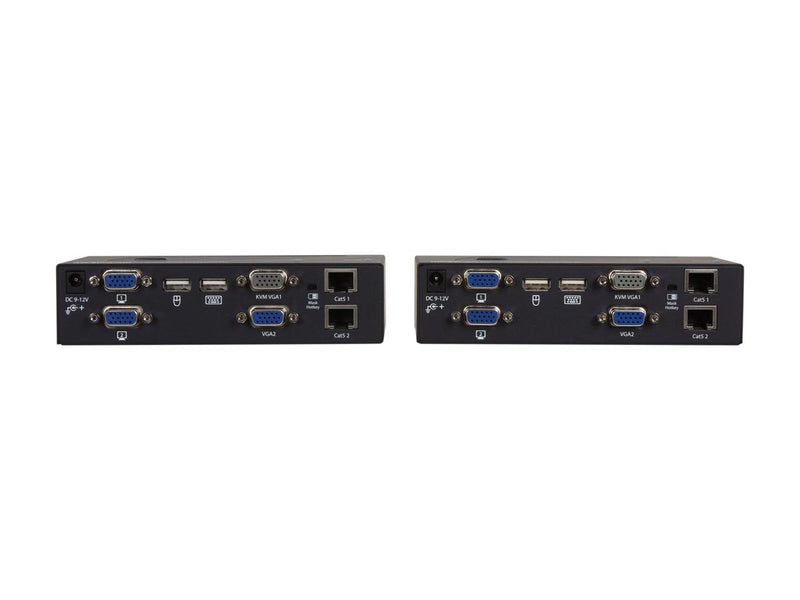 StarTech.com SV565DUTPU USB Dual VGA over Cat5 KVM Console Extender - 650 ft /