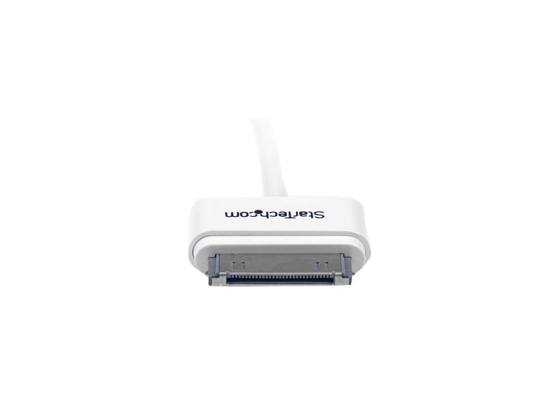 StarTech.com USB2ADC1MUL White Apple 30-pin Dock Connector to Left Angle USB