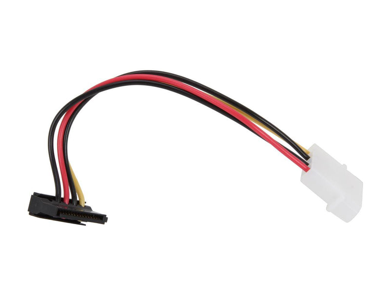 StarTech.com SATAPOWADPL 4 Pin Molex to Left Angle SATA Power Cable Adapter