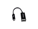 StarTech.com UUSBOTG 5in Micro USB to USB OTG Host Adapter - Micro USB Male to