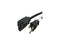 StarTech.com 3ft (1m) Power Extension Cord, NEMA 5-15R to NEMA 5-15P Black