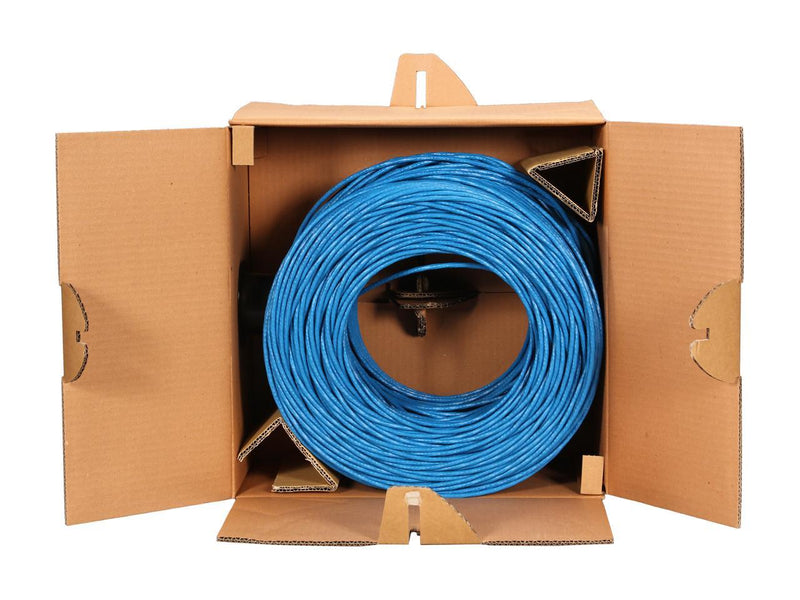 StarTech.com WIRC6CMPBLU 1000 ft. Cat 6 Blue Bulk Cable