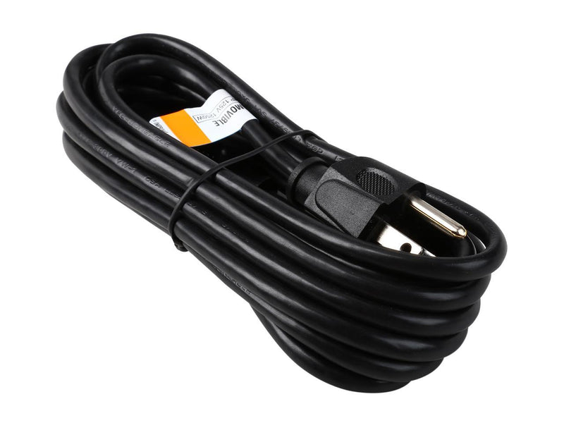 StarTech.com 12ft (3.6m) Computer Power Cord, NEMA 5-15P to C13, 10A 125V