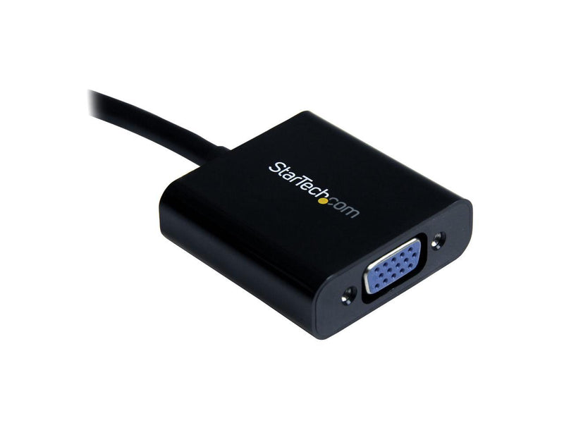 StarTech.com HD2VGAE2 HDMI to VGA Adapter - 1080p - 1920 x 1080 - Black - HDMI