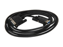 StarTech.com Model SCNM9FM2MBK 6.56 ft 2m Black DB9 RS232 Serial Null Modem