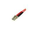 StarTech.com 50FIBLCST5 16.4 ft. 5m Multimode 50/125 Duplex Fiber Patch Cable LC