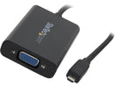 StarTech.com MCHD2VGAA2 Micro HDMI to VGA Adapter Converter with Audio for