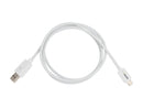 StarTech 1m (3ft) White Apple 8-pin Lightning Connector to USB Cable
